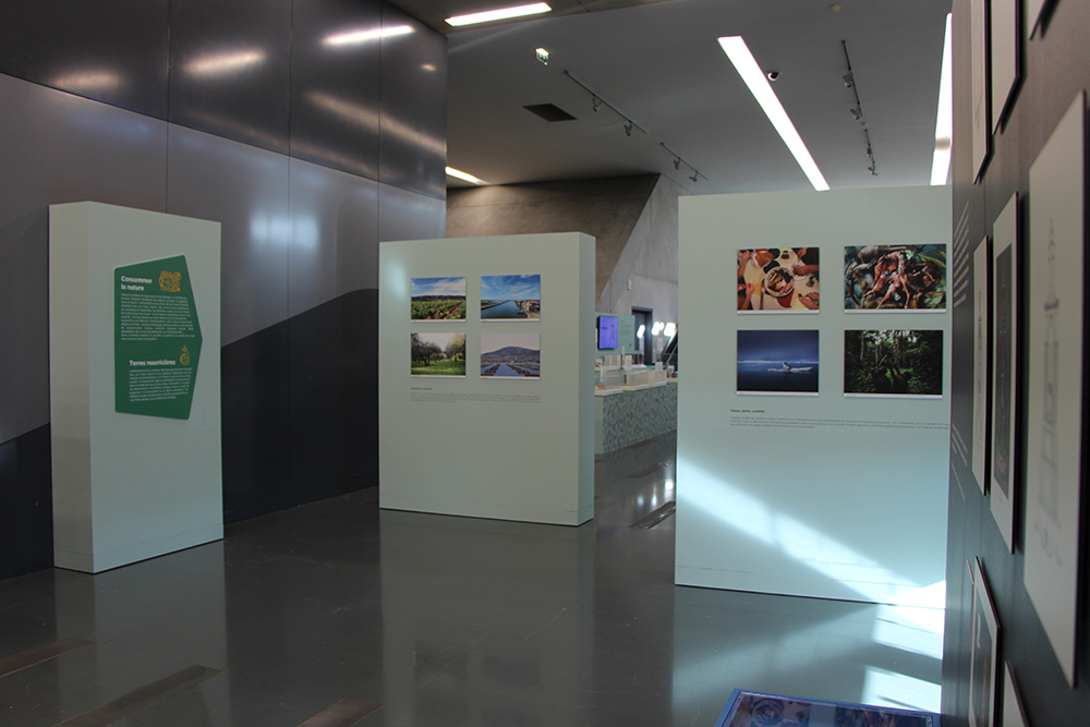 Mobile Wall at pierresvives, department of Herault