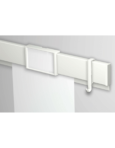 Wall display rail for photos, drawings