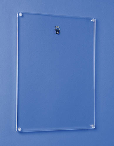 Grand cadre empreintes plaques plexiglas - 23 cm - Cadres photos