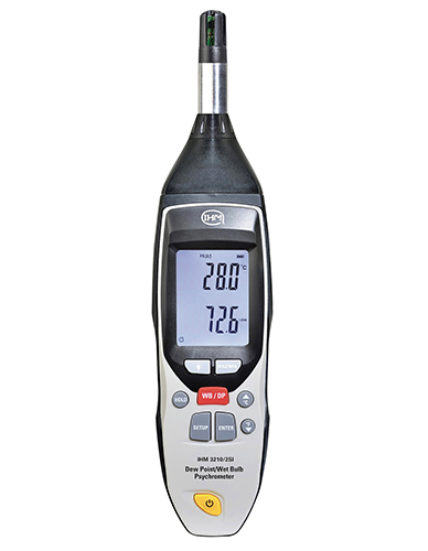 Dew point thermo-hygrometer