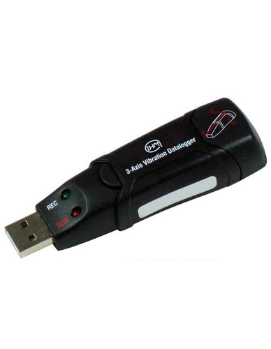 USB recorder for RH and T ° vibration